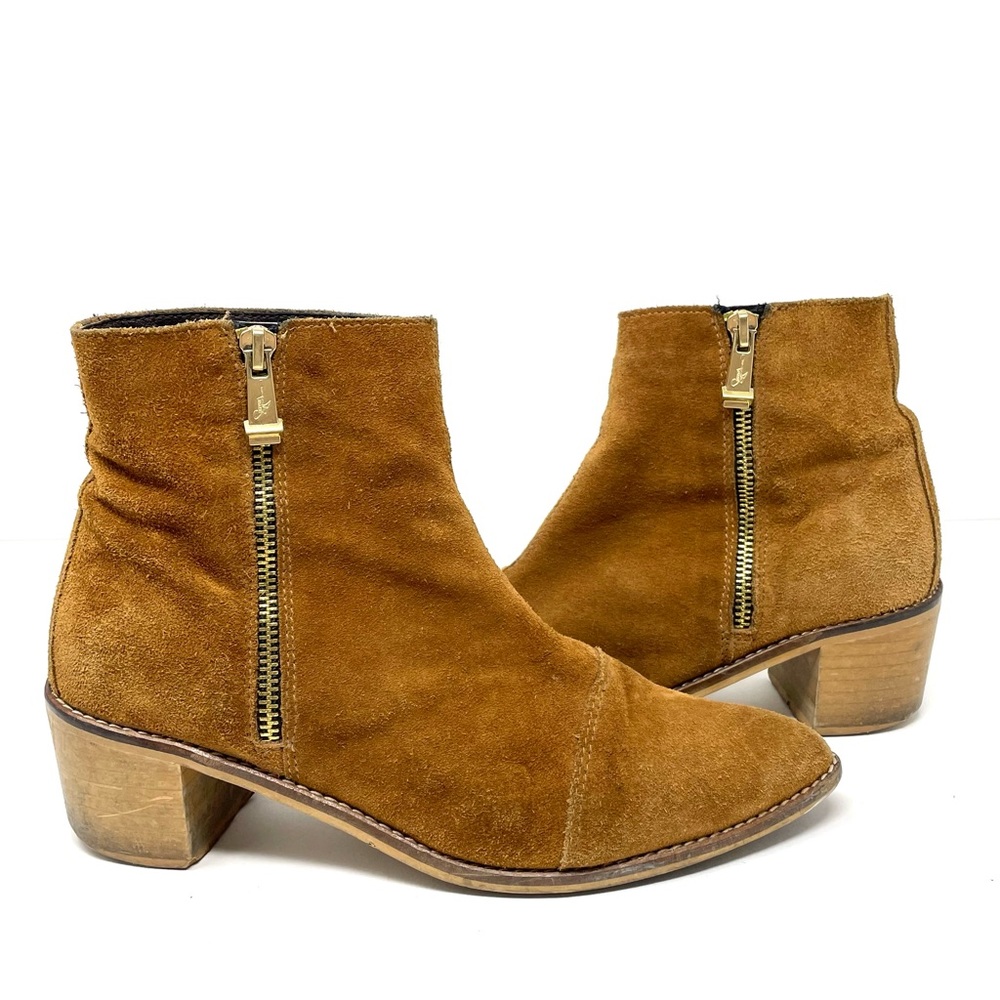 Report Signature “Jackal” Suede Booties, Size 8.5 - image 7